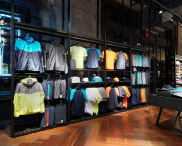 Nike running concept store in NYC.