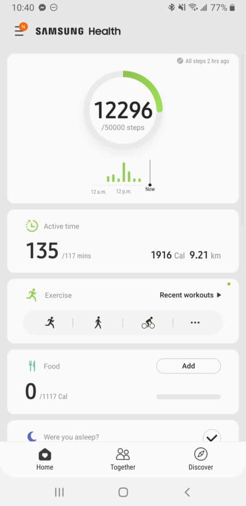 vo2max samsung health